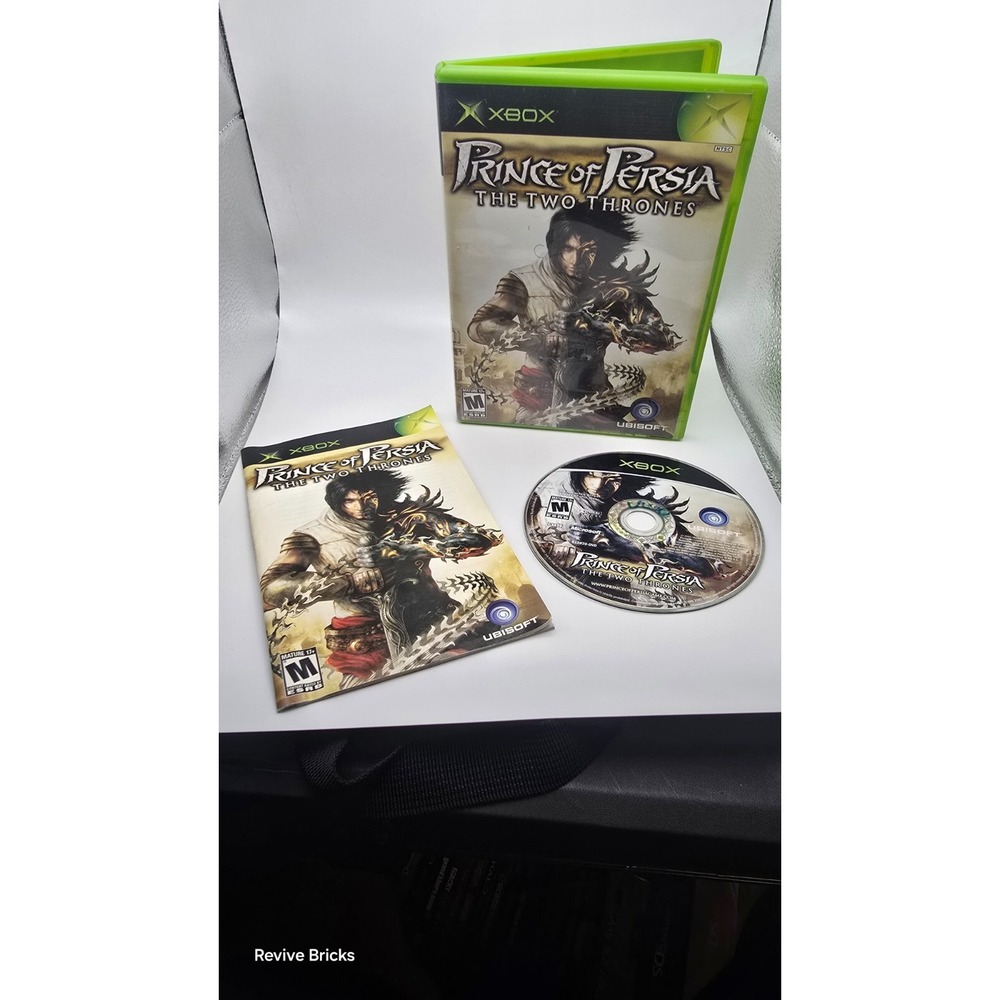 Prince of Persia: The Two Thrones (Xbox 2005) CIB‎ Complete Tested Working Great